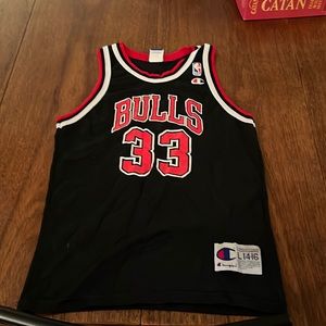 Scottie Pippen Youth L Bulls Jersey